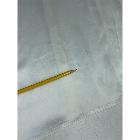 St. John Ivory Cap sleeve satin blouse top Formal Party‎ Layering size XL - Picture 11 of 14